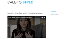 Desktop Screenshot of calltostyle.com